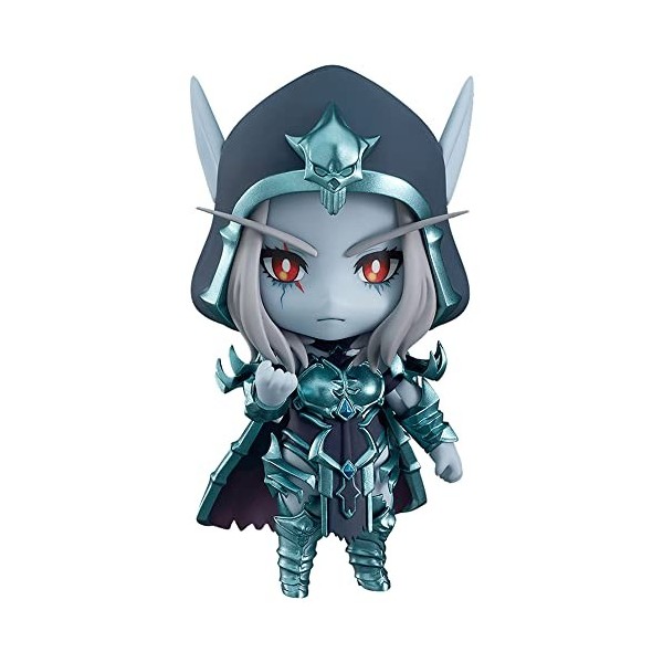 Poupée Sylvanas Windrunner Q Version 丨 Forme dynamique, Design mobile 丨 Matériau PVC, Peinture de haute qualité 丨 Décoration 