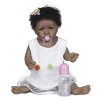 22 Pouces 55 Cm Noir Afro-Américain Bébé Poupées Pleine Silicone Renaître À La Main Poupée Nouveau-Né Bébé Poupées pour Fille