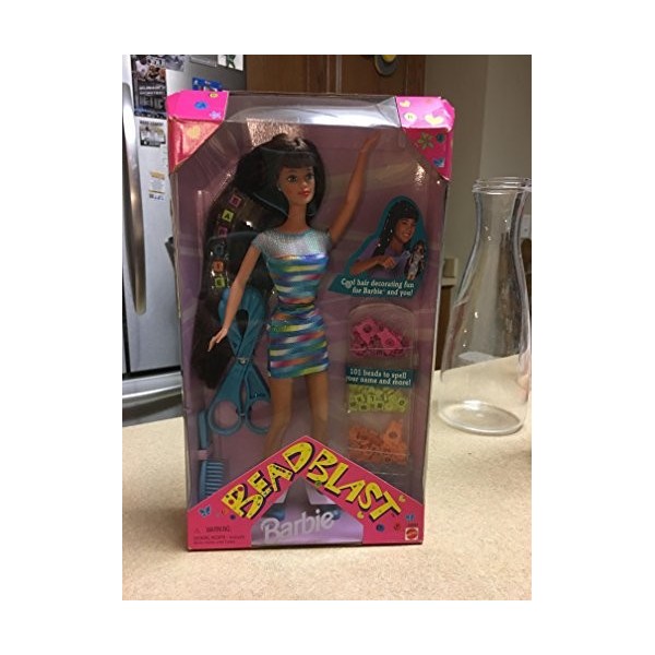 Brunette Bead Blast Barbie