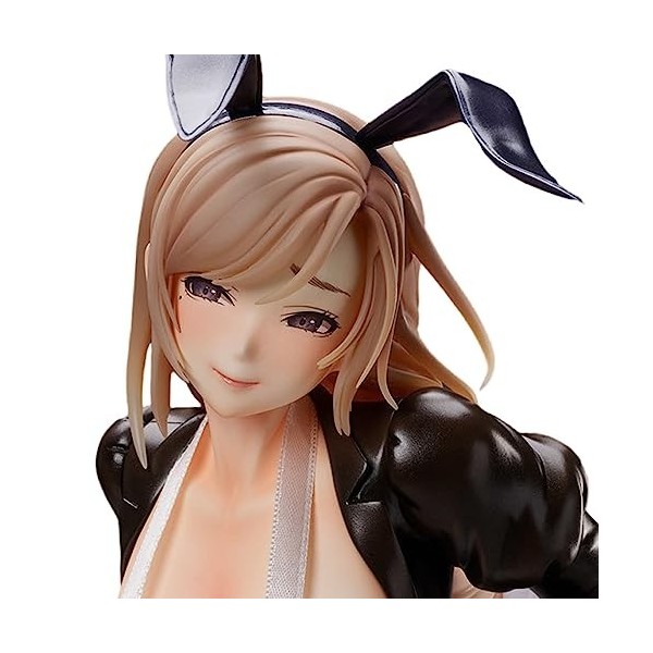 DHAEY Anime Figure Ecchi Figure Mama Bunny Yuuko-san 1/4 Amovible Vêtements Action Figurines Modèle Collection Statue Jouet H