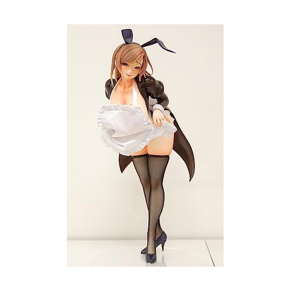 DHAEY Anime Figure Ecchi Figure Mama Bunny Yuuko-san 1/4 Amovible Vêtements Action Figurines Modèle Collection Statue Jouet H