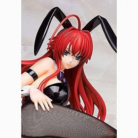 KMRYP Lycée D X D, Rias Gremory Bunny Ver. Figurine complète, Figurine ECCHI, vêtements Amovibles, modèle de Personnage Peint