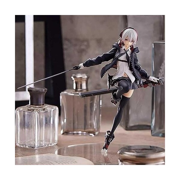 Figurine Anime Shi – figurine daction Shi for lycéennes lourdement armées, poupée de personnage danime, collection de modèl