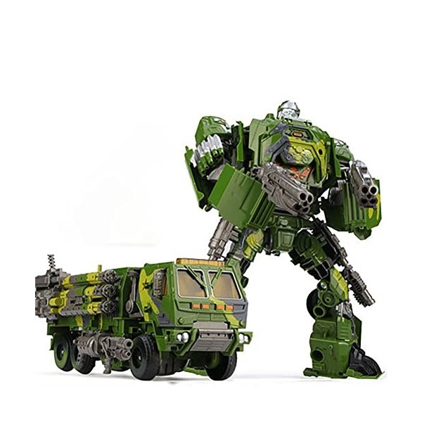 Transformbots Toys : Skyfire SaveGuard Grand inspecteur de camouflage/camion de pompier Transformbots Toy Robot Poupée mobile