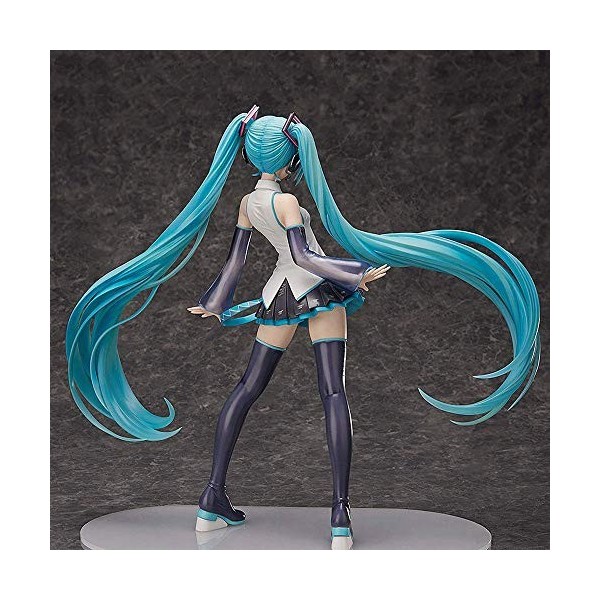 JJRPPFF Figurine Hatsune Miku, modèle de Chanteur virtuel de 17,7 Pouces, poupée Vocaloid V3 Grande Hatsune 1/4, Image de Fil