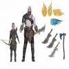 SPIRITS Ares 4 Kratos Atreus and Son Ultimate Set, Une poupée daction Mobile de Luxe, Un Robot Jouet Transformbots et des Jo