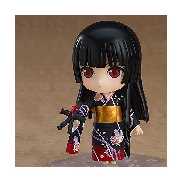 EASSL Figurine Mobile Nendoroid Enma AI, la Figurine est tirée de lanimation Hell Girl, la Posture Debout Mesure 3,9 Pouces 