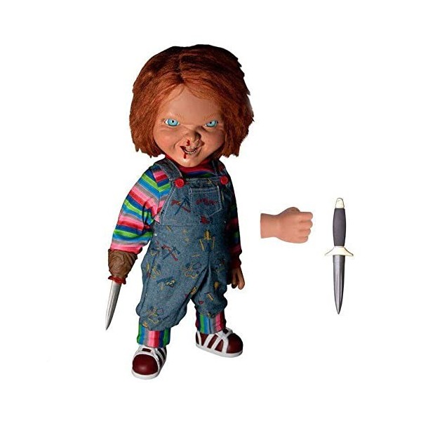 Mezco Toys Chucky - Childs Play 2 - Poupée parlante Designer Series 38cm