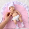 Poupée en silicone pour garçon prématuré 30,5 cm non peinte réaliste Mini poupée Reborn Surprice enfants anti-stress DIY vier