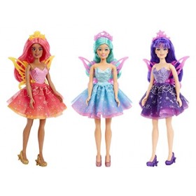 MGA Dream Ella Poupées avec changement de couleur série céleste – YASMIN - + 9 surprises - Fée inspirée du soleil avec des ai