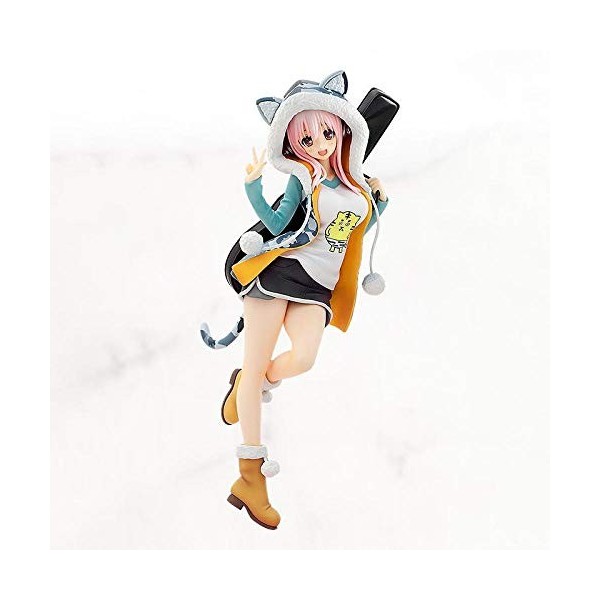 CDJ® Tigre à Capuche PVC Action poupée Anime Fille poupée modèle Jouet Anime poupée poupée Cadeau 20 CM Anime Statue Cadeau