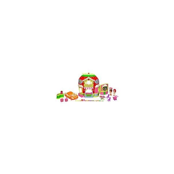 Hasbro - Littlest Pet Shop - Petshop Duo - Petite ABEILLE & PAPILLON rose