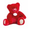 Doudou et Compagnie - Ours En Peluche Paillettes - 60 cm - Rubis - Ours Collection - DC3411