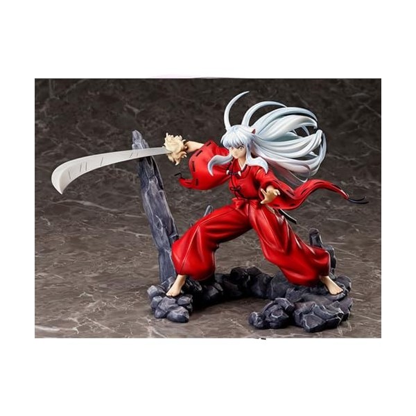 DJUNA Inuyasha - Inuyasha Figure, Figurine Jouet, PVC Figurine Statues Décoration Collectibles Jouet Animations Personnage Mo