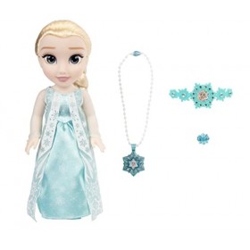 Jakks Pacific Disney Princess Share with Me Elsa Toddler Doll with Child-Sized Accessories