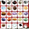Aitsite Calendrier de lAvent 2023 - Avec pierres naturelles en cristal naturel - Collection de pierres - Pour garçons et fil