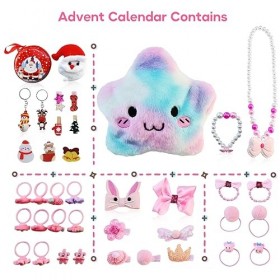 Calendrier de lAvent 2023, Calendrier Avent Filles avec Création de Bijoux, 24 Jours de Surprise, Cadeaux de Noël aux Filles