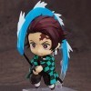 La lame de Ghost Slayer Tanjiro Zhanmen Q Version Doll 丨 Formes variables, vives et mignonnes 丨 Matériau PVC 丨 Décoration de 