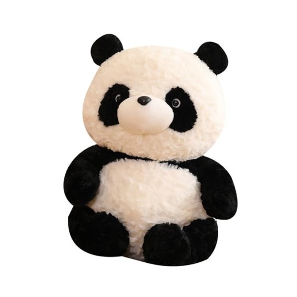 VOTIVA Jouets en Peluche Mignon Panda en Peluche couché Plat Panda poupée Debout et Assis Panda poupée Zoo Enfants Filles Cad