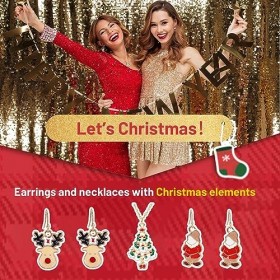 Calendrier Bijoux Fille, Venares Calendrier de lavent Bijoux Femme, 24 Surprises Calendrier de lavent 2023, Cadeau Noel Fem