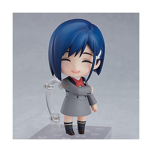 Poupée modèle Ichigo version Q, le rôle de DARLING dans le FRANXX, posture debout, ce produit mesure 3,9 pouces de hauteur, f