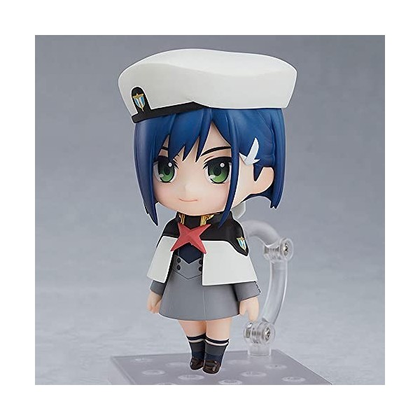 Poupée modèle Ichigo version Q, le rôle de DARLING dans le FRANXX, posture debout, ce produit mesure 3,9 pouces de hauteur, f