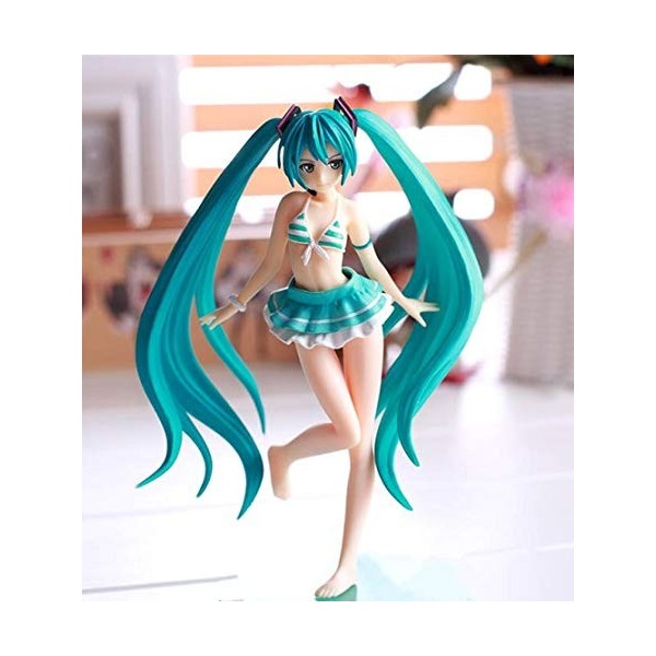 CDJ® Anime Style Bikini Maillot de Bain PVC Jouet Fille 1/12 Figurine modèle poupée 15 cm Anime Statues Cadeau