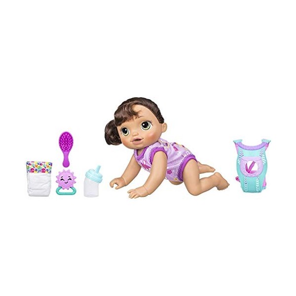 Baby Alive Poupée Afro-américaine Baby Go Bye Bye