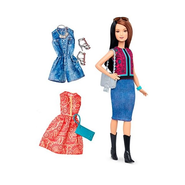 Barbie Kit Fashionistas Et Tenues, DTF04