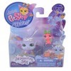 littlest pet shop SHIMMERING SKY 2710 + BEBE 2711 brume du matin et mite lunaire