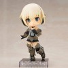 Figurine en argile GOURAI version Q, le personnage de FRAME ARMS GIRL, cheveux courts argentés, ce produit mesure 3,9 pouces 