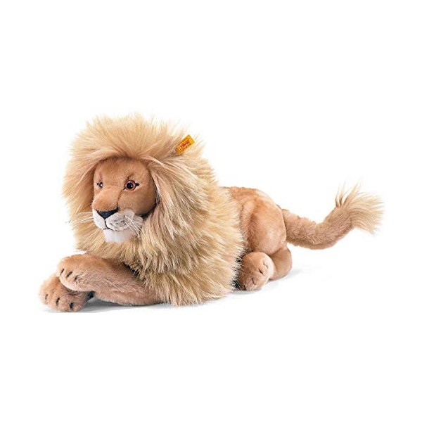 Steiff - 64135 - Lion en peluche Leo - 43 cm - couché