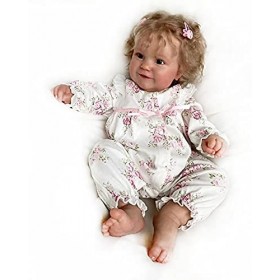 Poupée Réaliste pour Fille, 60Cm, Cheveux Blonds, Vraie Princesse Réaliste