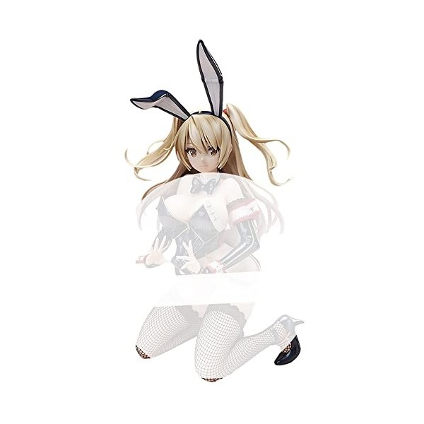 PIELUS Figurine Ecchi -Satonaka Nonoka- 1/4 Bunny Ver. Figure danime Fille Statue Jouet Vêtements Amovibles Décor de poupée 