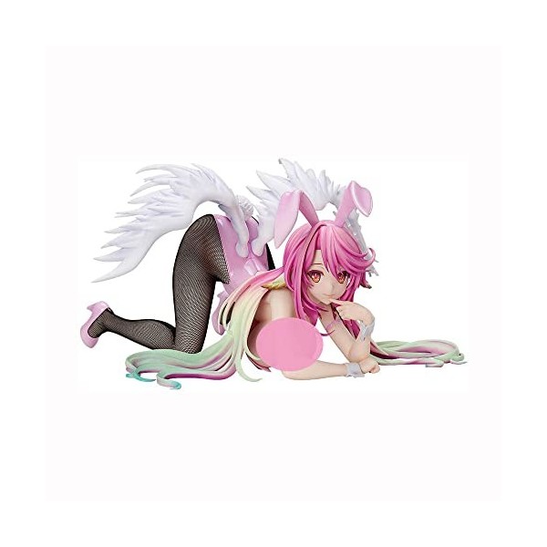 FABRIOUS Chiffre danime Figurine Ecchi/Statue Modèle de Personnage de Bande dessinée No Game No Life - Jibril - 1/4 - Bunny 