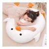 YUYUYU Oreiller de Canard Jouets en Peluche Mignon poupée Filles lit Tenant Une poupée endormie Ronde Oreiller Coussin poupée