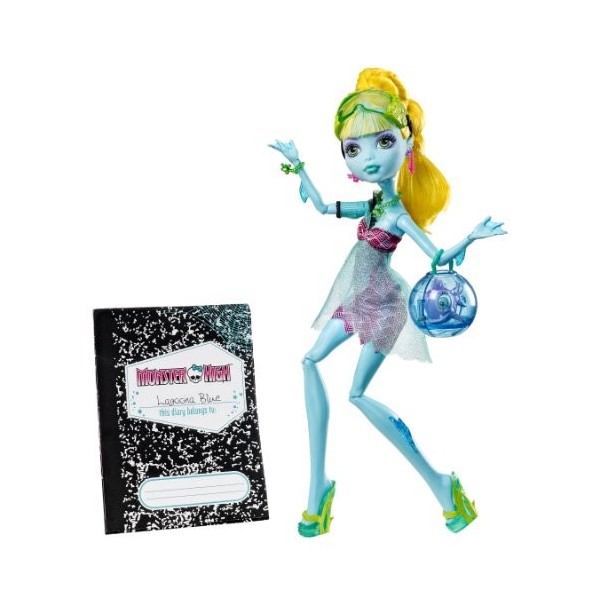 MONSTER HIGH Série *13 WISHES* Series - ASST. Y7707 Poupée Doll LAGOONA BLUE BBV48