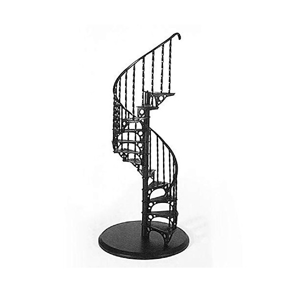 Melody Jane Maison de Poupées Spirale Escalier Kit Métal 1:12 Échelle Miniature Escaliers