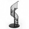 Melody Jane Maison de Poupées Spirale Escalier Kit Métal 1:12 Échelle Miniature Escaliers