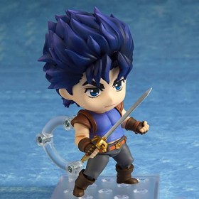Poupée Jonathan Joestar Q Version 丨 Forme dynamique, design mobile 丨 Matériau PVC, peinture de haute qualité 丨 Décoration de 