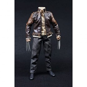 MDybf Vêtements De Poupée à Léchelle 1/12, Costume en Cuir, Applicable Aux Vêtements pour Poupées Féminines De 12 Pouces