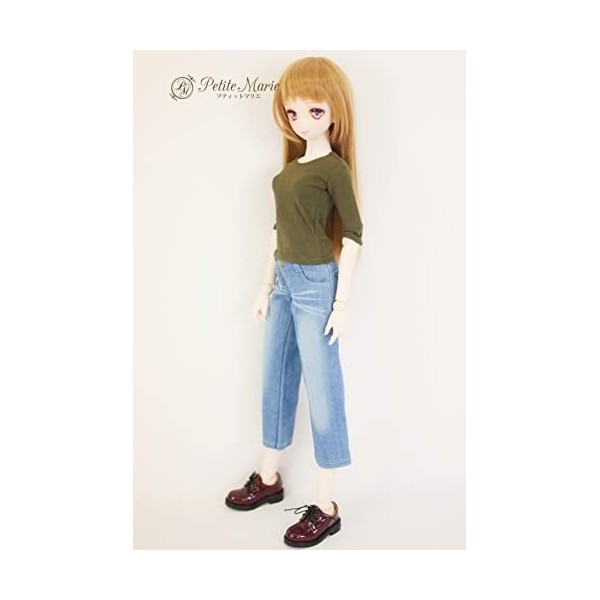 Petite Marie Japon pour poupée 1/3 58,4 cm 60 cm DDS Dollfie Dream Sister BJD Okayama Kojima Processing Vintage Jeans Large