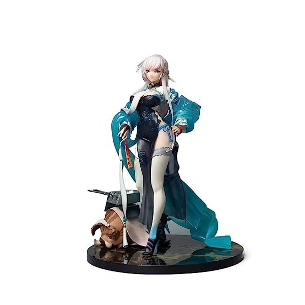 LYOUAE Figurine Anime Azur Lane Belfast Figure 1/7 Échelle Anime Jeu Personnages Modèles Anime Personnage PVC Modèle/Figurine