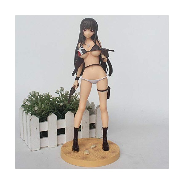 CDJ® Statue Anime 1/7 T2 Art Fille Anime Dessin animé Figurine PVC Jouet Collection poupée 25 cm Anime Statue Cadeau