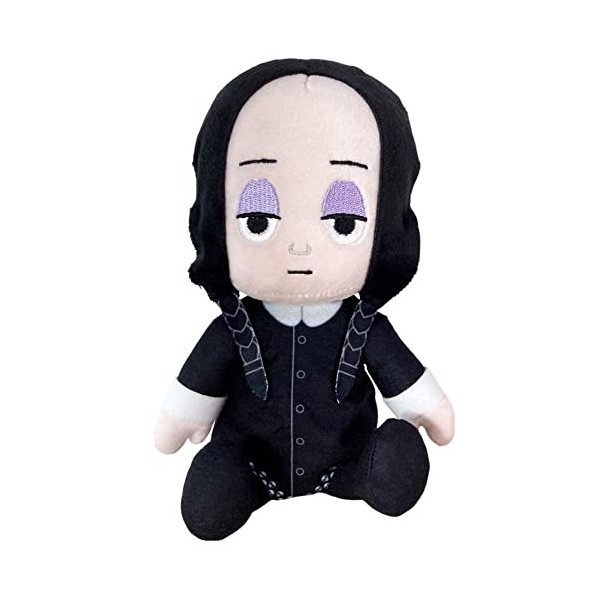 Great Eastern Entertainment Addams Family Animated Movie 2 Peluche Mercredi Addams assis 17,8 cm H