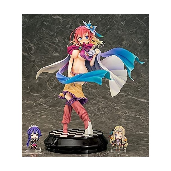 24 cm Anime PAS DE JEU PAS DE VIE Stephanie Dora Partie détachable Jolie fille Bite Vêtements Posture PVC Action Figure Colle