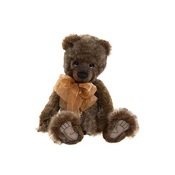 Charlie Bears - Vernon | Ours en peluche 2022 – Cadeau à collectionner – 45,7 cm