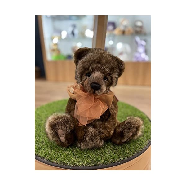 Charlie Bears - Vernon | Ours en peluche 2022 – Cadeau à collectionner – 45,7 cm