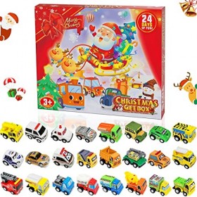 Calendrier de lAvent Enfant, Voiture Jouet Enfant, Voiture Jouet Calendrier de Lavent Enfant, Jouet Enfant 2 3 4 5 6 7 8 9 1