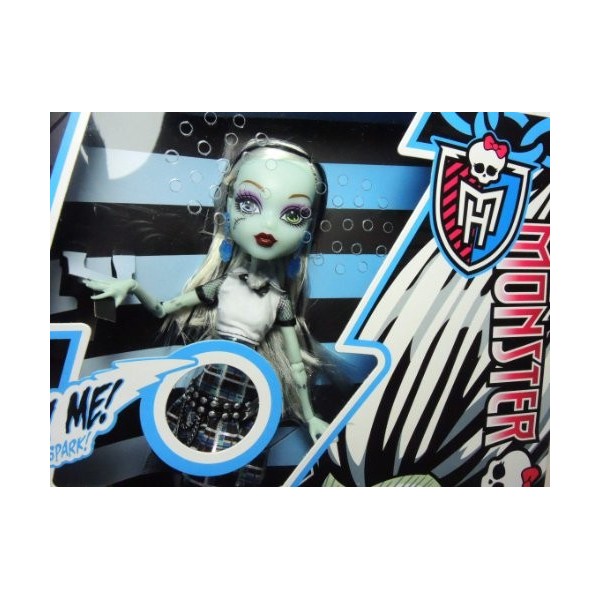 Monster High - Y0424 - Poupée - Monstre Fantastique - Frankie Stein - Série GHOULS ALIVE